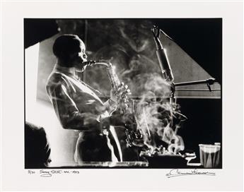 HERMAN LEONARD (1923-2010) A comprehensive 3-part portfolio comprised of 30 (of 30) photographs from Leonards series Images of Jazz.